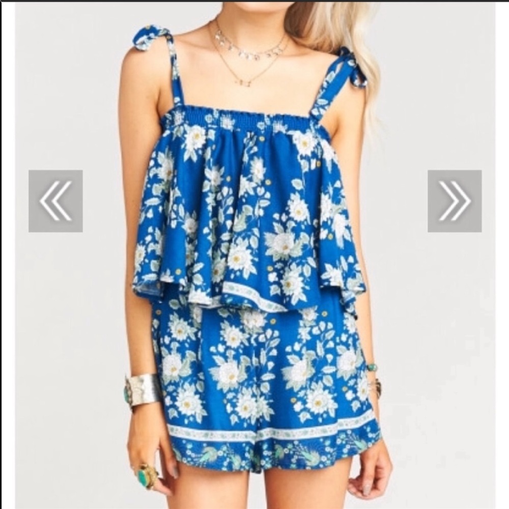 SOLD Sawyer Shorts ~ Brunch of Blooms Cruise